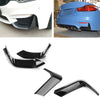 BMW F80 M3 F82 F83 M4 Front & Rear Bumper Splitter Lip Spoiler Black (14-20)