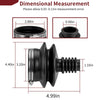 Suzuki QuadRunner 250 LT4WD Drive Shaft Universal Boot (1987-1998)