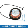 GMC Sierra 1500 Black White Yellow Gas/Fuel Filler Cap