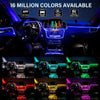 RGB LED Fiber Optic Interior Lamp Strips