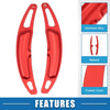 Porsche Cayenne Red Steering Wheel Shift Paddle Covers (Set of 2)