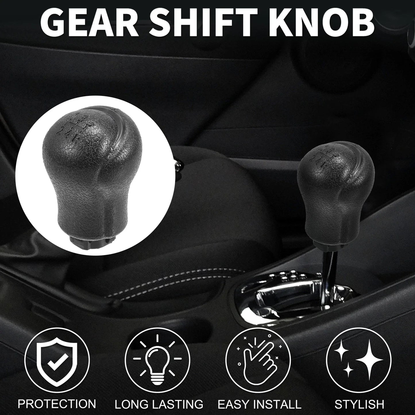 5 Speed Manual Gear Shift Knob for Toyota Hilux (2005-2023)