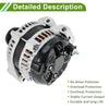 Chrysler 200 Automotive Alternator 160A 12V (2011 - 2014)