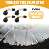Cars Motorcycles Gold Tone 4 x PVR60 Tubeless Tire Valve