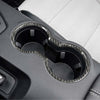 Ford Mustang 2024 Carbon Fiber Console Water Cup Holder Panel Trim