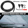 Chrysler 300C 6x Front Windshield Washer Nozzle Kit 5113049AA (2004 - 2010)