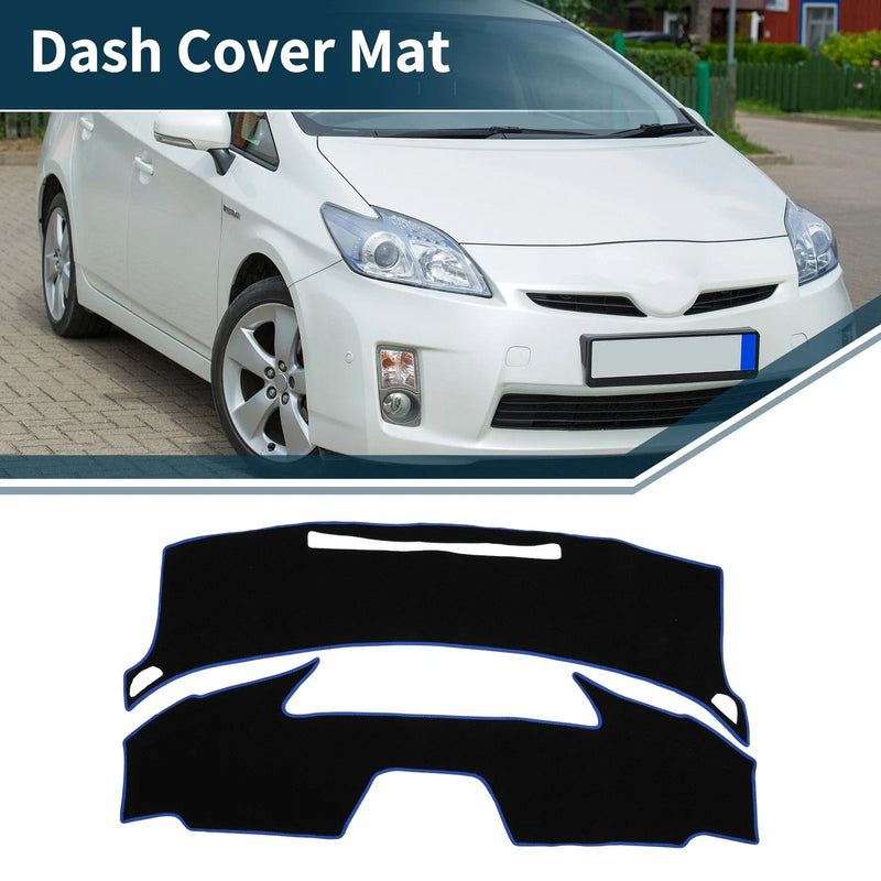 Toyota Prius ZVW55 Sun Protector Pad Black Blue Dashboard Dash Cover Mat