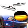 Ford Mustang Yellow LED Front Clear Side Marker Lights (2010-2014)
