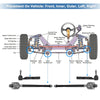 Ford Crown Victoria 2 x Front Outer Tie Rod End Links Kit (2003-2011)
