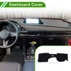 Mazda CX-30 20-24 Sun Protector Pad Black Blue Dashboard Cover Mat