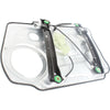 Window Regulator Glass Front Driver Left Side for MB