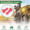 Universal 7/8" 22mm / Motorcycle Hand Grips Rubber Red
