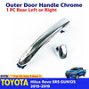 Outer Door Handle Chrome Rear 1 PC Fits Toyota Hilux Revo SR5 4D Pickup 2015-19