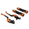 Benelli BN302S Orange Extendable Brake Clutch Levers & Handlebar Grips