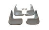 2014-2018 Toyota Corolla Sedan White Painted Mud Flaps (2014-2018)
