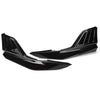 Toyota Corolla (2020-2023) 2 x Gloss Black Rear Bumper Splitter Lip Protector