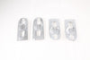 Toyota Sienna (2011-2020) 8 x pcs Door Handle Bowl Chrome Lid ABS Cover Trim