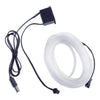 Car Ambient Decor Ice Blue 5m Atmosphere Wire Strip Light