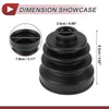 Honda Crosstour Inner CV Joint Boot Kit with Clamps (2012)