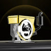 Car Stylish Solar Powered Engine Simulation Air Freshener Diffuser