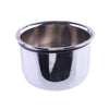 3.25" Rim Bore Chrome 2.32" Push Through Trailer Wheel Center Cap