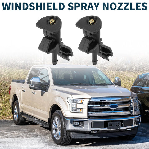 Ford Explorer 2 x Front Windshield Washer Nozzles (2011-2018)