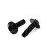 Motorcycle 15pcs M6 x 20mm Hexagon License Plates Fairing Bolts Screws