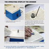Art - AU Plug Mini Stained Glass Grinder Tool - Diamond Automatic