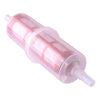 Car Truck 8-10mm ABS Clear Inline Diesel Fuel Filter