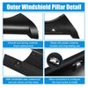 Land Rover Discovery Windshield A Pillar Trim (1999-2004)