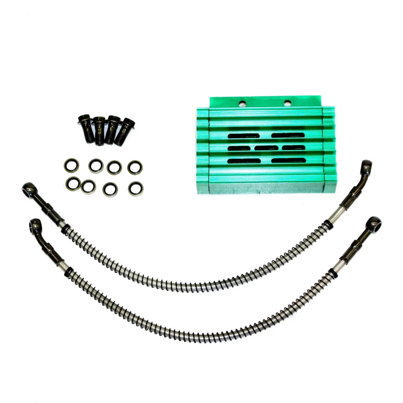 140cc 150cc 160cc PIT PRO Trail Dirt Bike ATV CNC Engine Oil Cooler Kit