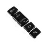 BMW 1 2 3 4 Series Black Gear Shift Switch Button Cover (2012-2020)