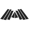 Nissan X-Trail 8 Pcs Black Door Pillar Window Trim (2013-2020)