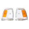 Corner Light Turn Indicator Lamp Pair Fits Toyota Hilux LN100 Pickup 1989-95 D05