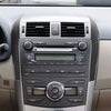 Toyota Corolla Carbon Fiber Dash Center Control Side Strip Cover (2007-2013)
