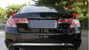 Honda Accord Sedan 4-Door Chrome 2 x Rear Light Upper Cover Trim (2008-2012)
