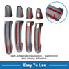 Ford Ranger Door Handle Cover Trim (Silver Tone)