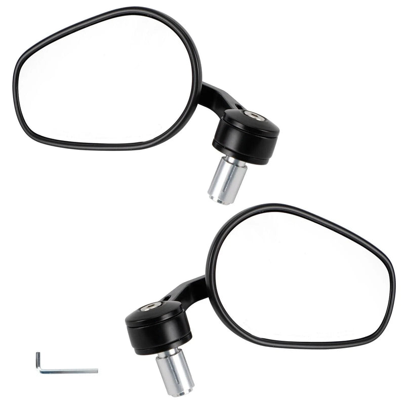 F3 (2015-2023) 7 / 8" Black Rear View Set 2 x Handlebar End Mirrors
