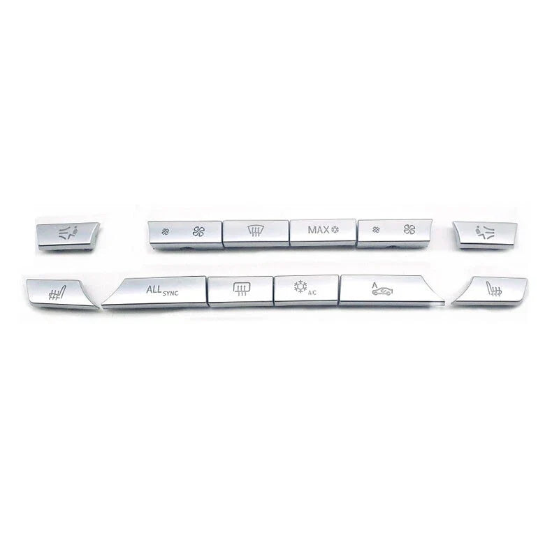 BMW 5 X5 X6 F10 F18 F02 Replacement Air Condition Buttons Knob Key Cover Fit