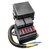 Car SUV RV Boat Pre-Wired Fuse Relay Box + 4-Pin 80A Relay + Fuse Kit