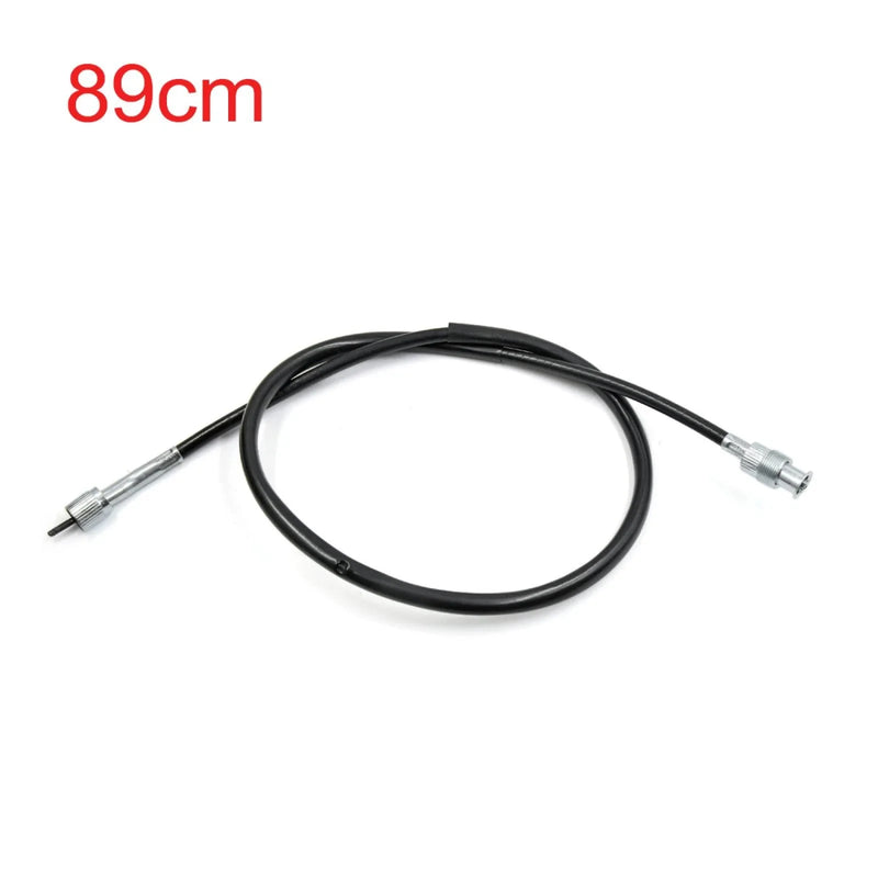 GN125 89cm Length Black Rubber Coated Motorcycle Speedometer Cable