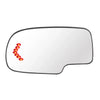 Chevy Yukon Suburban Heated Power Driver Side Mirror Glass with Turn Signal