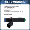 Ford F-150 V8 5.4L 2005-2006 Fuel Injector (1 x Black)