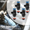 Chevy S10 Base LS 2.2L 4 x Car Fuel Injector Nozzle (2000 - 2003)