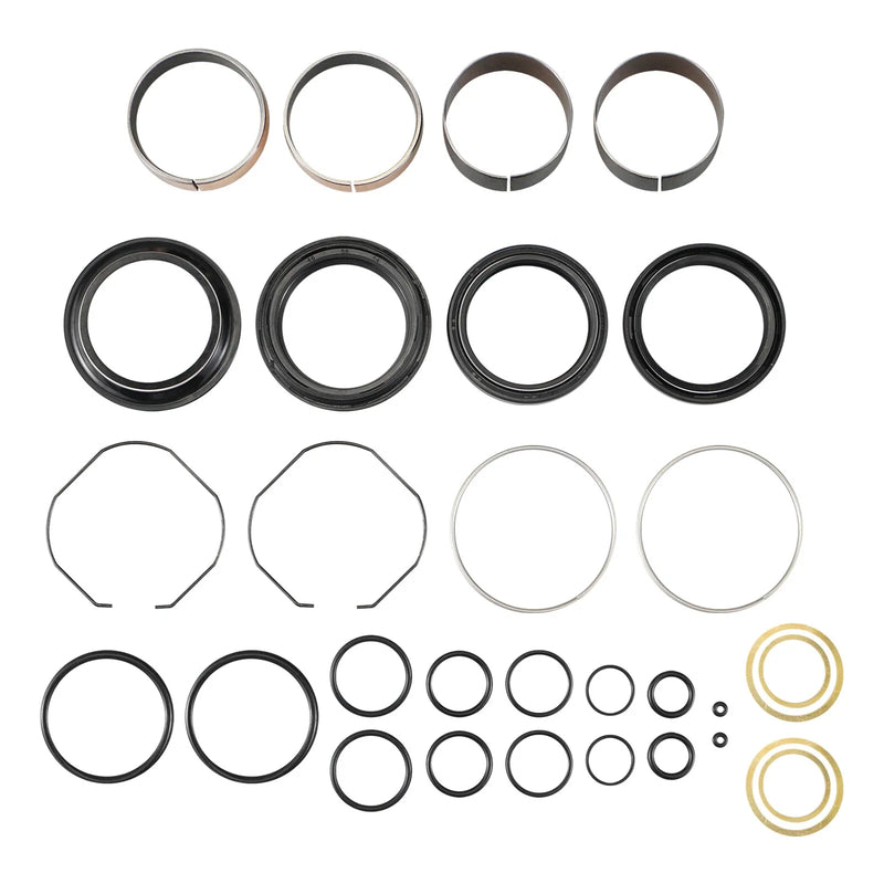 Kawasaki KX125 KX250 Front Fork Seals Bushing Kit (1996-2001)
