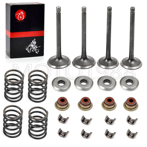 EZGO Golf Cart 295 / 350cc Intake Exhaust Valve Rebuild Kit (1996-2002)