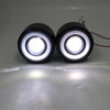 Harley Street Fighter White Twin Headlight Dual Lamp (2014-2023)