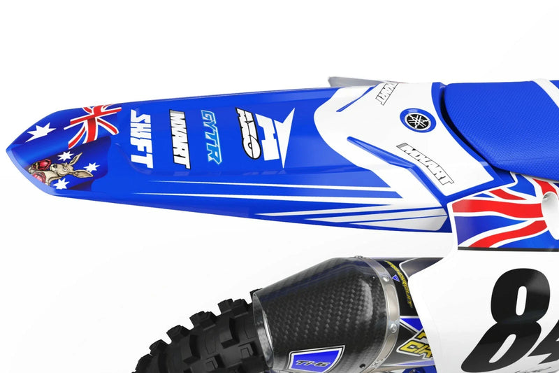 Yamaha YZF 250 (2019-2020) AUSSIE STYLE Decals Custom Graphic Kit
