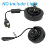 Car Headlight LED HID Halogen Bulb 80mm O.D. Seal Cap Dust Cover (N/A)