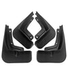 Tiggo 8 4Pcs Black Plastic Mudguards Splash Guards (2018-2020)